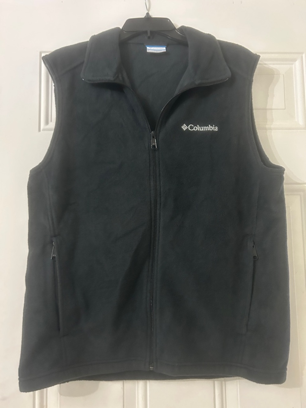 Columbia Black Fleece Full-Zip Vest